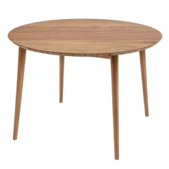 Aino jatkettava pöytä 110x110+45 cm, tammi teak