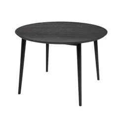 Aino jatkettava pöytä 110x110+45 cm, tammi musta