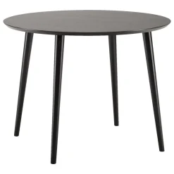 Aino ruokapöytä Ø100 cm, tammi musta