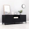 Carbon TV-taso 150x40 cm, musta