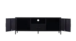 Carbon TV-taso 150x40 cm, musta