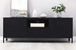 Carbon TV-taso 150x40 cm, musta