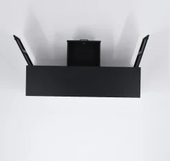Carbon TV-taso 150x40 cm, musta