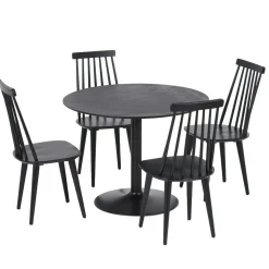 Circle pöytä Ø100 cm, musta