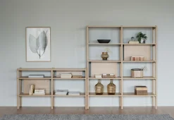 Holton Kirjahylly 140x166 cm tammi