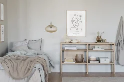 Holton sivupöytä 140x80 cm tammi