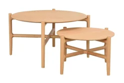 Holton sohvapöytä Ø55 cm tammi