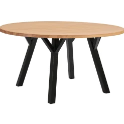 Ivalo lankkupöytä Ø140 cm, tammi