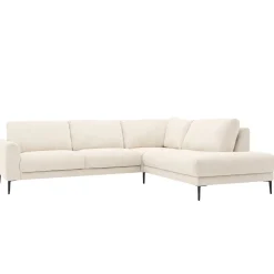 Joy 2,5h-avokulmasohva 268x237 cm, kapeat käsinojat, Luna-kangas