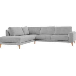Joy 2,5h-avokulmasohva 276x237 cm, leveät käsinojat, Atlantic-kangas