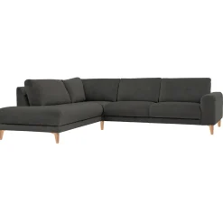 Joy 2,5h-avokulmasohva 276x237 cm, leveät käsinojat, Atlantic-kangas
