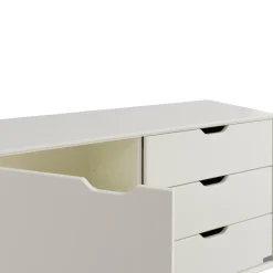 Kolo lipasto, maalattu valkoinen