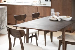 Markham ruokapöydän jatkopala 45 cm ruskea tammi