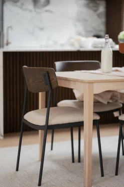 Markham ruokapöytä 180x90 cm valkopesty tammi