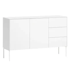 Orion senkki 121 cm, 2 ovea ja 3 laatikkoa, valkoinen