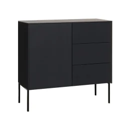 Orion senkki 81cm, 1 ovi, 3 laatikkoa
