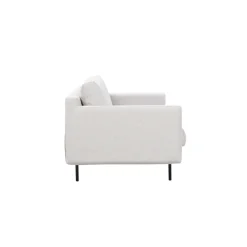 Soolo sohva L242, mustat metallijalat
