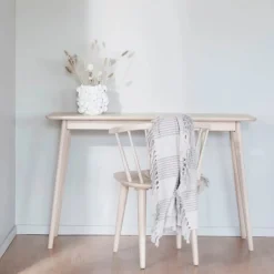 Yumi työpöytä 120 x 40 cm valkotammi